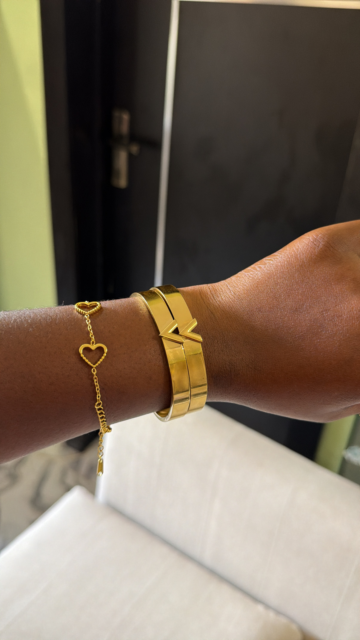 The Gold V- Bracelet - photo 2
